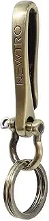 [newtro] Fish Hook Keychain with Horse Shoes Shape Keyring for Keys & Everyday Carry, Key Holder Clip for Men & Women Z38