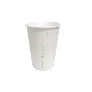 Aqueous Coated Single Wall Cup - 12oz/White (1000pcs/ctn)