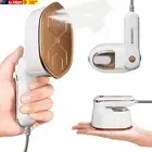 Garment Steamer Iron, 2-IN-1 Clothes Steamer Handheld, Mini Iron Steam Steamer f
