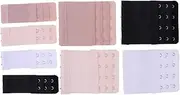 [WRITWAA] Size Bra Helper 8pcs Women's Bra Extenders Comfortable Extension Hooks Buckles