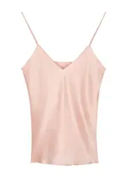 Simone PÉRÈLE Dream Silk Camisole top - Light Pink - 2 2