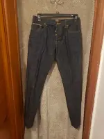 PRPS JEANS 33 PEAR PEACE BARRACUDA E63P130X RAW BARRACUDA Regular Fit Straight