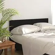 Bed Headboard, Headboards Beds Frame Head Bedroom Furniture Black 160x1.5x80 cm Engineered Wood