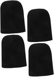 4pcs Wheelchair Footrest Cover Slip Cushion for Seniors Comfortable Soft Padding to Protect Legs Lightweight and Portable Footrest Protector for Everyday Use
