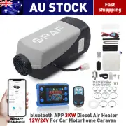 5KW 12V Air Heater Diesel bluetooth Control LCD Switch for Thermostat Caravan RV