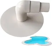 Pool Skimmer Elbow Adapter, Adapter Elbow Base for Swimming Pool Skimmer, Moderate Size Pool Accessory for Backyard Pools, Plunge Pools, Home Pools