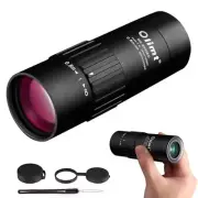 8x32 Monocular Telescope Mini Pocket Monocular Compact Monoculars for Black 1
