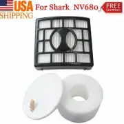 Replace Shark NV680 Filters For NV681, NV682 NV683 NV800 NV800W NV801 UV810 Free