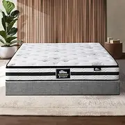 Bedra Bedding 22cm King Bed Mattress with Luxury Foam and Bonnell Spring King Size Mattress Breathable Mediem Firm