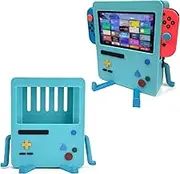 Cartoon Cute Switch Games Protective Hard Cover Case for Switch Console Controlle Game Console Cover Protective Shell for Switch Portable Video Game Stand Holder Accessory (GREEN)