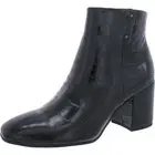 Franco Sarto Womens Tenton Black Ankle Boots Shoes 8 Medium (B,M) BHFO 6433