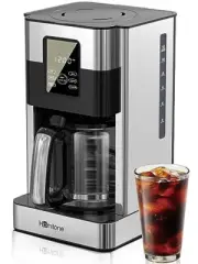 Homtone Coffee Maker 12 Cup Programmable Drip Digital Coffee Machine