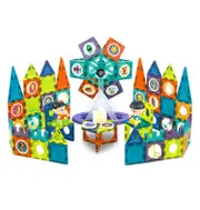Magnetic Tiles 155pcs Magnetic 3D Educational Building Blocks Set Toys