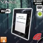 Wireless Security Camera Photo Frame IP Home Nanny Night Vision Spy Hidden