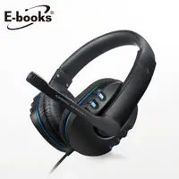 在飛比找蝦皮商城優惠-E-books S93 藍翼頭戴耳機麥克風