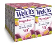 12 Boxes = 72 Drinks ✨ WELCH'S Singles Water Mix PASSION FRUIT flavor Zero Sugar
