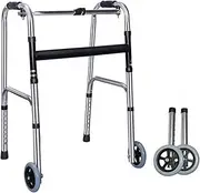Armrest Walker,High Rolling Mobility Walker,Lightweight Ergonomic Folding Walker with Wheels,Walkers for Seniors Lightweight,Walking Frames Front Wheeled Walker,Narrow Seniors,Indoor
