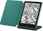 Kindle Paperwhite Signature Edition Essentials Bundle including All-new Kindle Paperwhite Signature Edition (32GB) - Jade, Fabric Cover - Jade, and Power Adaptor