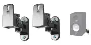 Pair Hidden Wall Swivel Brackets For Yamaha HS5 HS-5 Studio Monitor Speakers