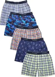 [Hanes] Boys' 5-Pack Boxer (Colors May Vary)