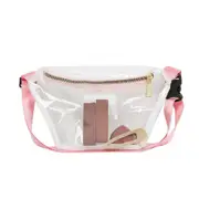 Funny Transparent Handbag Bag Clear Jelly Purse Women Clutch Tote Sweet Shoulder Bag Clear Jelly Clutch Purse
