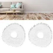 2x Fiber Mop Cloth Replacement For Sweeping Dragging Integrated Robot MF AC