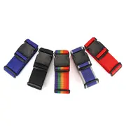 Honana Travel Heavy Duty Luggage Straps Suitcase Belts Travel Bag Security Belt Bike Lock 9626 BLUE & GREY