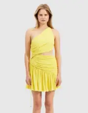 Alice McCall Lolita Yellow Mini Dress