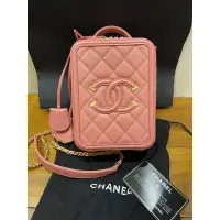 在飛比找蝦皮購物優惠-二正品Chanel cc filigree vanity c