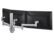 Atdec Triple Display Mount for 24" Displays, Suits Flat/Curved Monitors to 20 lb