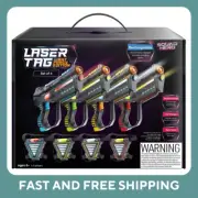 NEW Rechargeable Laser Tag Set for Kids, Teens & Adults with Gun & Vest Sensors