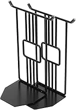 2pcs Heavy Duty Metal Bookends with Antislip Pads Decorative Book Stoppers for Kitchen Cookbooks Office School Library Prevents Scratches Sliding User Friendly Design