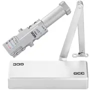 Heavy Duty Door Closer G150A - Rack & Pinion Automatic Door Closer with Stand...