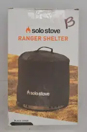 Solo Stove for Ranger Shelter Cover Black Fire Pit Aluminum Reinforcement
