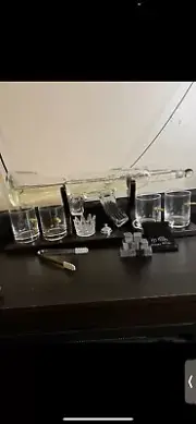 AK 47-Decanter set with glasses