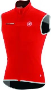 Castelli Fawesome 2 Cycling Vest - Windstopper X-Lite Plus - Men's Large XXL Red