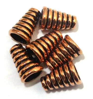 20 PCS 15X10MM BALI CONE CAP END BEAD ANTIQUE COPPER 303