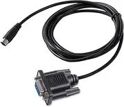 9 Pin DB9 Female to 8-pin MI-N Din RS232 Serial Control Communication Cable for Connecting PTZ Joystick Controller to Camera(Size:5m)