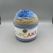 Lion Brand Cupcake NEW Yarn Color “Moody Blue “ # 214 - 590 Yds 5.3 oz