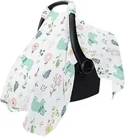 Car Seat Covers for Kids | Lightweight Kid Stroller - Summer Stroller Sun Shade Canopy, Breathable Child Carrier for Girl Boy with Dinosaur & Flower Patterns