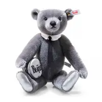 在飛比找Yahoo!奇摩拍賣優惠-Steiff 金耳扣泰迪熊 ~ 搖滾系列 ~ 披頭四樂團紀念