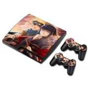 Cartoon PS3 PlayStation 3 Slim & 2 Controller Skin Sticker Skins Stickers