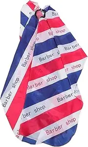 SHERCHPRY Haircut Cape for Salon Home Use Washable Barber Cape with Stylish Design Comfortable Practical Hair Cutting Apron for Men Women for Hairstylists Individuals