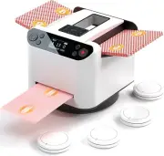 Automatic Card Shuffler and Dealer with 4 Buttons - 360° Rotating 1-8 Players