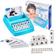 Kids Educational Toys Letter Matching Games Machine with Cards Learning Spelling