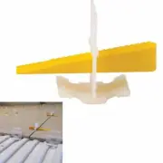 600 Tile Leveling System 400 Clips + 200 Wedges Tile Leveler Spacers Lippage