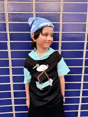 Skaty Stork Kids Tee
