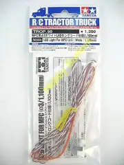 Tamiya 1/14 1100mm 3mm WHITE LED Volvo Timber Truck 56360 MFC-03 MFC-01 56550