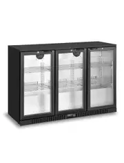 Atosa 3 Swing Door Back Bar cooler BB-330HEC - BB-330HEC-SM