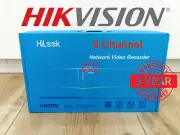HIKVISION NVR HiLook NVR-108MH-C/8P 8 Channel 2TB 3TB HDD POE IP 4K Genuine AUS